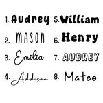 Personalisierte Multi-Color-Foto werfen Kissenbezug mit Namen Home Decor Geburtstagsgeschenk für Familie