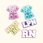 Personalisierte Glitter Krankenschwester Uniform Acryl Schaltfläche Charme Zubehör für Bogg Krankenschwester Woche Danke Geschenk für Pflegekräfte