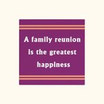 Personalisierte Multicolor Stripe Family Reunion Zitat wasserabsorbierenden Platz Keramik Untersetzer mit Text-Satz von 2 Housewarming Geschenk für Fa