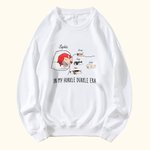 Personalisierte In meinem Hurkle Durkle Era Mädchen Hund Katze T-Shirt Sweatshirt Hoodie mit Namen Geburtstag Jahrestag Geschenk für Tierliebhaber