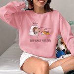 Personalisierte In meinem Hurkle Durkle Era Mädchen Hund Katze T-Shirt Sweatshirt Hoodie mit Namen Geburtstag Jahrestag Geschenk für Tierliebhaber