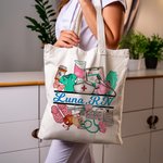 Personalized Medical-Themed Design Canvas Tote Bag with Name Appreciation Nurse Week Gift for Nurse Doctor Medical Staff