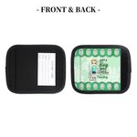 Personalized Just A Person Who Loves Traveling Luggage Handle Wrap Set of 2 with Name and Contact Card Travel Accessories Gift for Travel Lovers