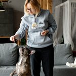 Personalisierte In meinem Hurkle Durkle Era Mädchen Hund Katze T-Shirt Sweatshirt Hoodie mit Namen Geburtstag Jahrestag Geschenk für Tierliebhaber