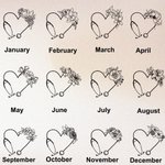 Personalised Engraved Stethoscope Birth Flower A5 Leather Notebook Cover with Name Graduation Appreciation Gift for Nurse Medical Staff Student