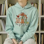 Personalisierte Vintage Wildblumen MRS T-shirt Sweatshirt Hoodie mit Namen Hochzeit Bachelorette Party Geschenk für Braut