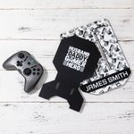 Personalized Wooden Desk Headphone and Controller Wooden Desk Stand with Name Switch Gaming Room Accessory Gift for Game Lovers