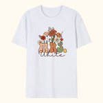 Personalisierte Vintage Wildblumen MRS T-shirt Sweatshirt Hoodie mit Namen Hochzeit Bachelorette Party Geschenk für Braut