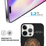 Personalized Dog Cat Imitation Leather Multicolor Phone Case for iPhone with Name and Title Birthday Anniversary Gift for Pet Lovers