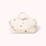 Sac d'Hôpital pour Bébé Personnalisé avec Motif et Texte Sac en Coton Cadeau de Grossesse pour Maman