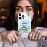Personalisierte niedlichen Ozean Schildkröten Familie Diese Oma gehört zu TPU Slim Phone Case mit Kind Namen Muttertag Geburtstag Geschenk für Mama Om