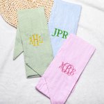 Gepersonaliseerde geborduurde pasgeboren strik sjerp moederschap fotografie prop baby shower gift voor pasgeborenen moeders