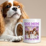 Personalized Bootleg Style 1-5 Pet Photos Collage Ceramic Coffee Mug with Title Birthday Memorial Gift for Dog Cat Pet Lover
