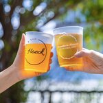 Set de 10 Gobelets en Plastique Personnalisés avec Texte et Noms Gobletes Dépolis Jetables Cadeau Mariage Fiançailles pour Mariés Couple