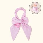 Gepersonaliseerde geborduurde pasgeboren strik sjerp moederschap fotografie prop baby shower gift voor pasgeborenen moeders