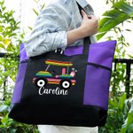 Personalisierte Golf Cart Tragetasche mit Namen große Kapazität Essentials Golf League Team Geschenk für Golfliebhaber