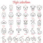 Personalisierte Linie Zeichnung Haustier Porträt Leder Schlüsselanhänger mit Namen Multicolor verfügbar Geburtstag Geschenk für Tierliebhaber Besitzer