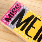 Personalisierte Graffiti Bleistift Board Radiergummi zurück zu Schule Anerkennung Geschenk für Lehrer