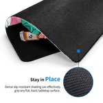 Personalized Medical Elements Non-slip Mouse Pad with Name Appreciation Graduation Gift for Medical Staff Student