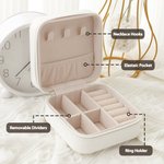 Personalized It Takes A Big Heart To Shape Little Minds Rainbow Jewelry Case Birthday Back to School Gift for Teacher