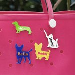 Personnalisé 3D Imprimé Chien Chat Charms Sac Accessoires pour Bogg Cadeau pour Chat Chien Lover