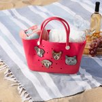 Personalized Pet Portrait Photo Acrylic Charm Accessor for Bogg Memorial Birthday Gift for Pet Lover