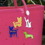 Personnalisé 3D Imprimé Chien Chat Charms Sac Accessoires pour Bogg Cadeau pour Chat Chien Lover