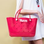 Personalized Doll Font Style Acrylic Bag Button Charm with Name or Letter Decorative Accessor for Bogg Gift for Her