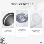 Personalized Gradient Colour Bow Birth Flower Bouquet 20oz Name Tumbler with Straw Anniversary Birthday Gift for Her