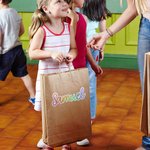 Personalizada impermeable autoadhesivo colorido Handlettered nombre de etiqueta para el ordenador portátil botella de agua de vuelta a la escuela Apre