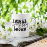 Tazza in ceramica da 15 oz con nome di fidanzamento Regalo per addio al nubilato per la sposa