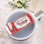 Personalized Glitter Marbled Composition Book Design Acrylic Name Tag Lid Topper Accessories for Stanley Back to School Appreciation Gift for Teacher