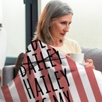 Personalisierte Lieblingskind Muticolor gestreiften Namen Decke lustig Geburtstag Familie Geschenk für Papa Mama Großeltern