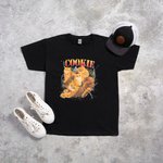 Henkilökohtainen Vintage 100% puuvillaa 1-8 lemmikkieläinten valokuvia Bootleg T-paita nimi syntymäpäivälahja lemmikkieläinten ystäville