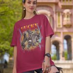 Henkilökohtainen Vintage 100% puuvillaa 1-8 lemmikkieläinten valokuvia Bootleg T-paita nimi syntymäpäivälahja lemmikkieläinten ystäville