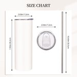 Personalized Multicolour Medical-Themed Design 20oz Skinny Tumbler with Name Appreciation Nurse Week Gift for Nurse Doctor Medical Staff