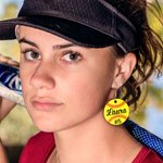 Personalisierte Runde Baseball Softball hölzerne Ohrringe mit Namen und Nummer Geburtstag Jahrestag Geschenk für Sportliebhaber