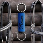 Personalisierte Pferdegebiss Abdeckung mit Namen Pferd Utensilien Pferd Zaumzeug Wärmer Geburtstag Geschenk für Pferdeliebhaber Pferdesport