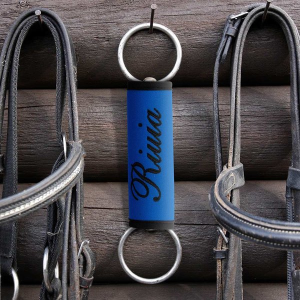 Personalisierte Pferdegebiss Abdeckung mit Namen Pferd Utensilien Pferd Zaumzeug Wärmer Geburtstag Geschenk für Pferdeliebhaber Pferdesport