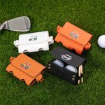 Personalized Leather Golf Ball and Tees Holder with Name Birthday Gift for Golfers