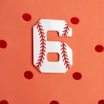 Personalisierte Baseball Nummer Acryl Charme Tasche Zubehör Geburtstag Sport Spiel Geschenk für Baseball-Liebhaber