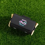 Personalized Leather Golf Ball and Tees Holder with Name Birthday Gift for Golfers