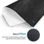 Personalized Big Heart Shape Little Minds Cartoon Rainbow Mouse Pad with Name Appreciation Back to School Gift for Teacher