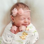 Personalizado lindo bosque animales bebé recibir manta Swaddle sombrero arco diadema con nombre Coming Home Outfit Baby Shower regalo para recién naci