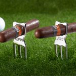 Personalized Engraved Golf Divot Tool Cigar Holder with Name Birthday Gift for Golfer Sports Lover