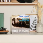 Personalized Color Changing Acrylic Vinyl Record Storage Display Stand Birthday Gift for Music Lover