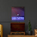 Personalized Color Changing Acrylic Vinyl Record Storage Display Stand Birthday Gift for Music Lover