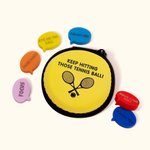 Amortisseurs de Vibrations pour Tennis Personnalisés avec Textes Équipement de Tennis Lot de 6 Cadeau pour Amoureux du Tennis