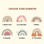 Personalisierte Regenbogen große Jute Tragetasche mit Namen Lehrer Wertschätzung zurück zu Schule Geschenk für Lehrer