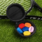 Amortisseurs de Vibrations pour Tennis Personnalisés avec Textes Équipement de Tennis Lot de 6 Cadeau pour Amoureux du Tennis